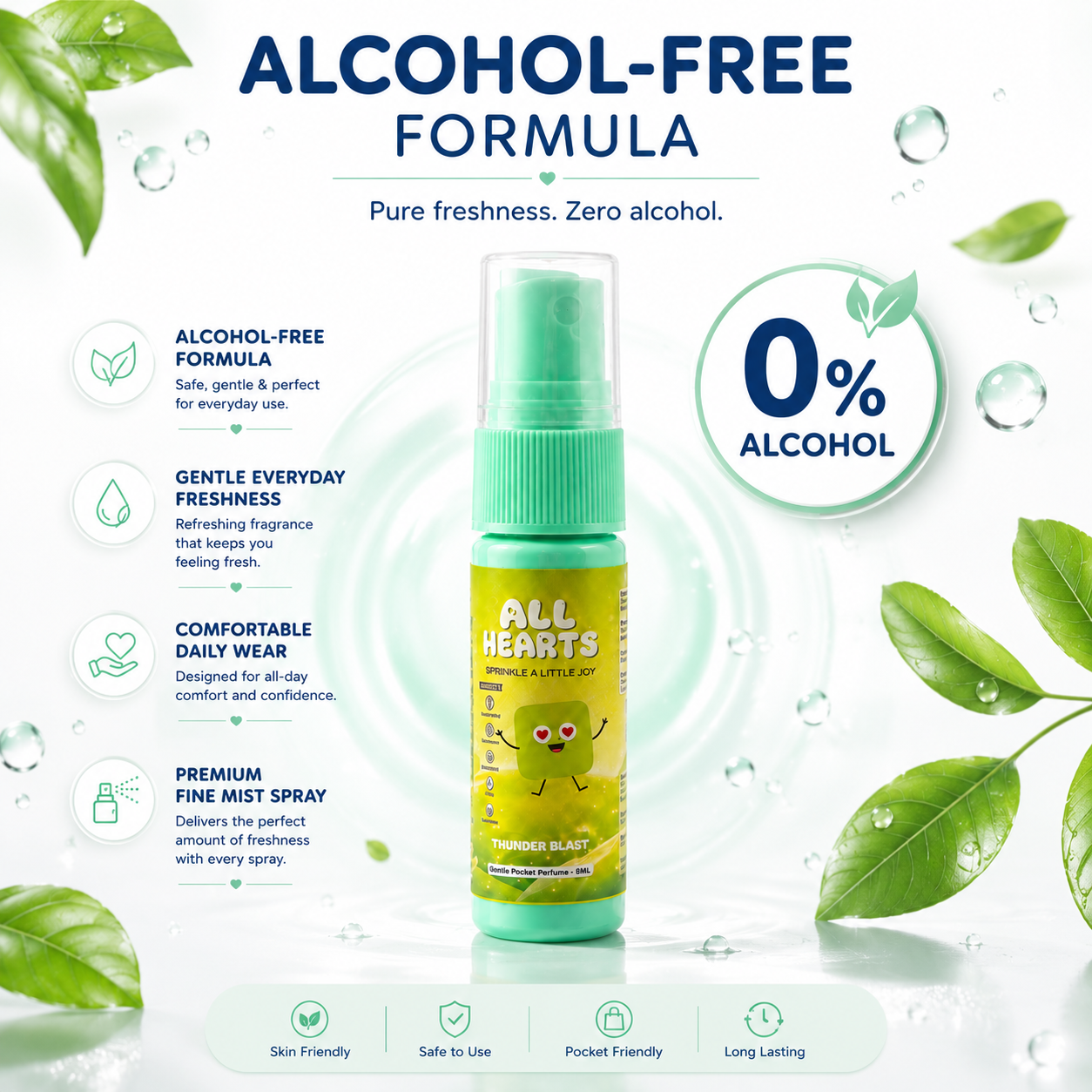 ALL HEARTS Thunder Blast Pocket Perfume for Kids