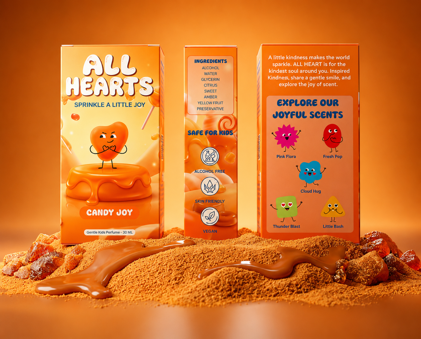 Candy-themed kids' perfume