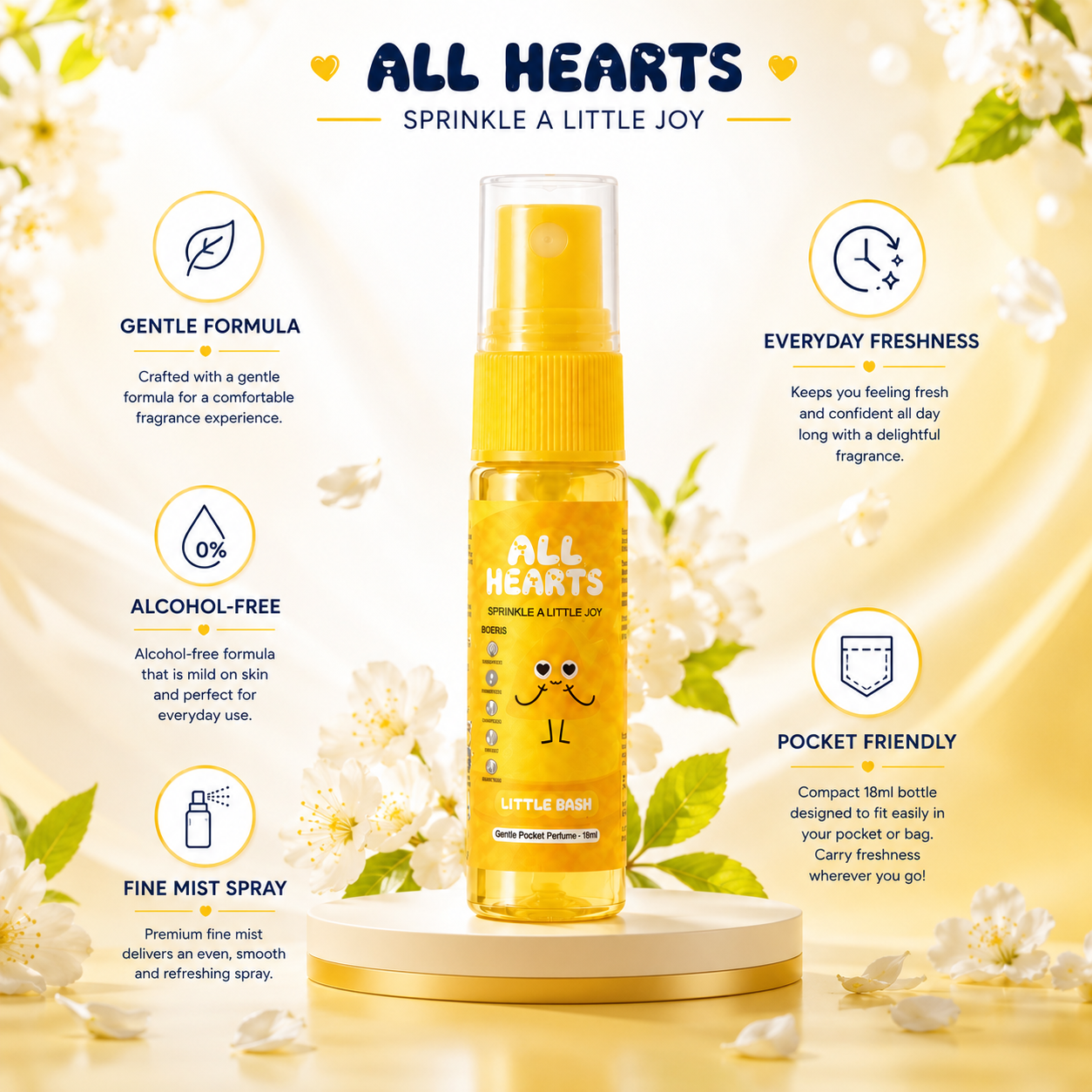 ALL HEARTS Little Bash Pocket Perfume for Kids