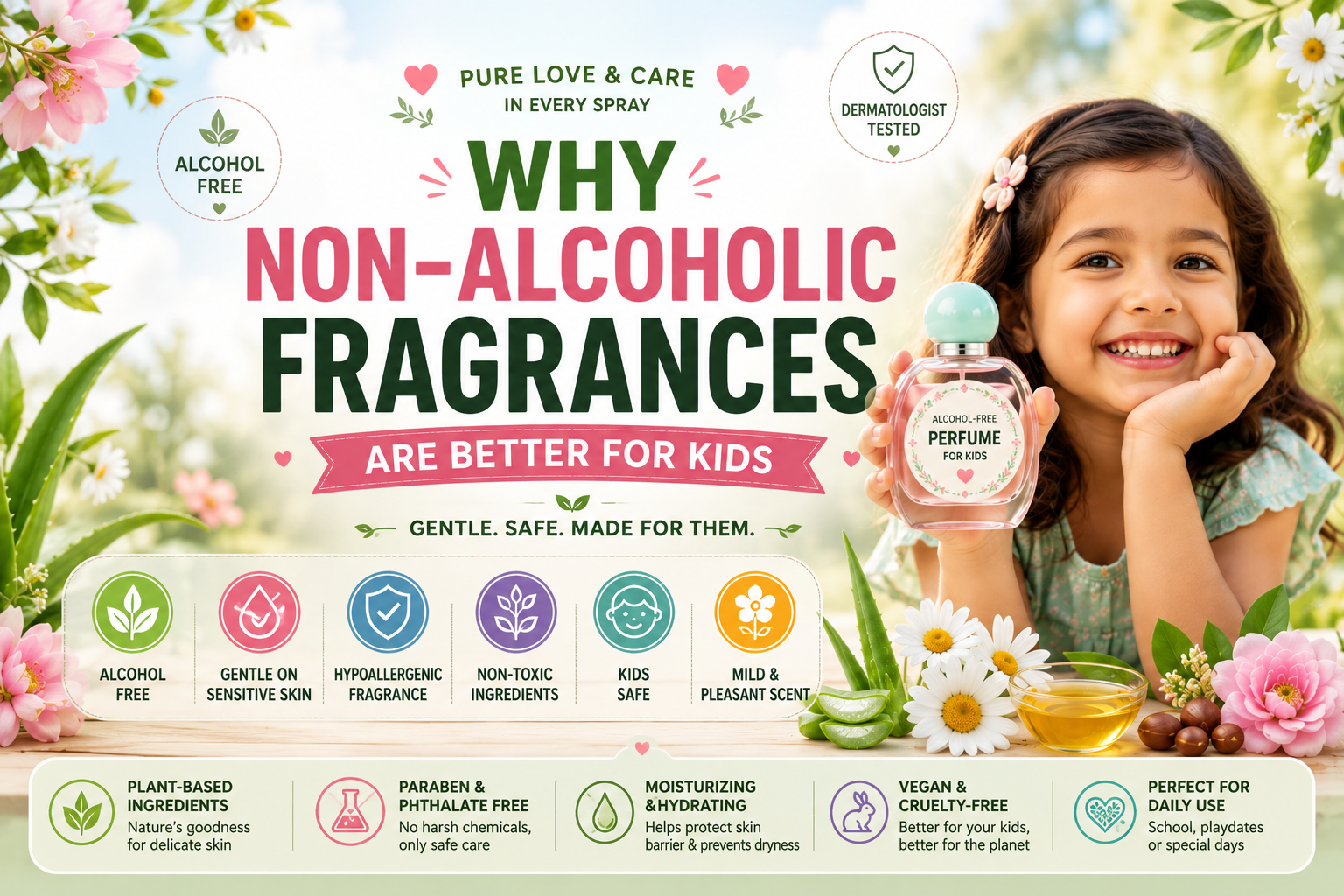 Why Non-Alcoholic Fragrances Are Better for Kids